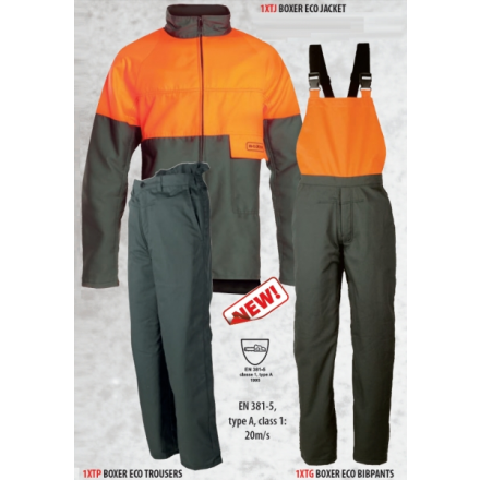 Pantaloni de protectie pentru forestieri BOXER ECO 1XTP-S